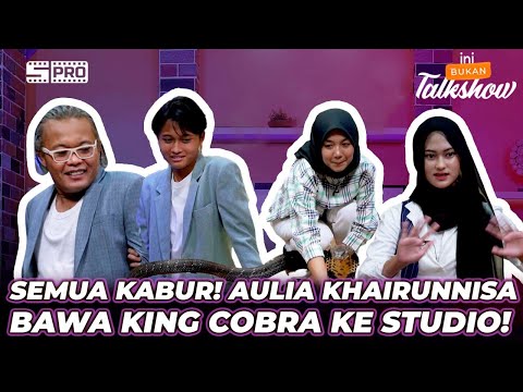 IBT E102: SATU STUDIO HEBOH!ADA KING COBRA & KEHADIRAN SATU-SATUNYA CEWEK CANTIK YANG DIFOLLOW NJAN!