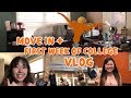 MOVE IN DAY + FIRST WEEK OF COLLEGE VLOG // UT AUSTIN