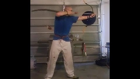 Archery with separ and shamshir