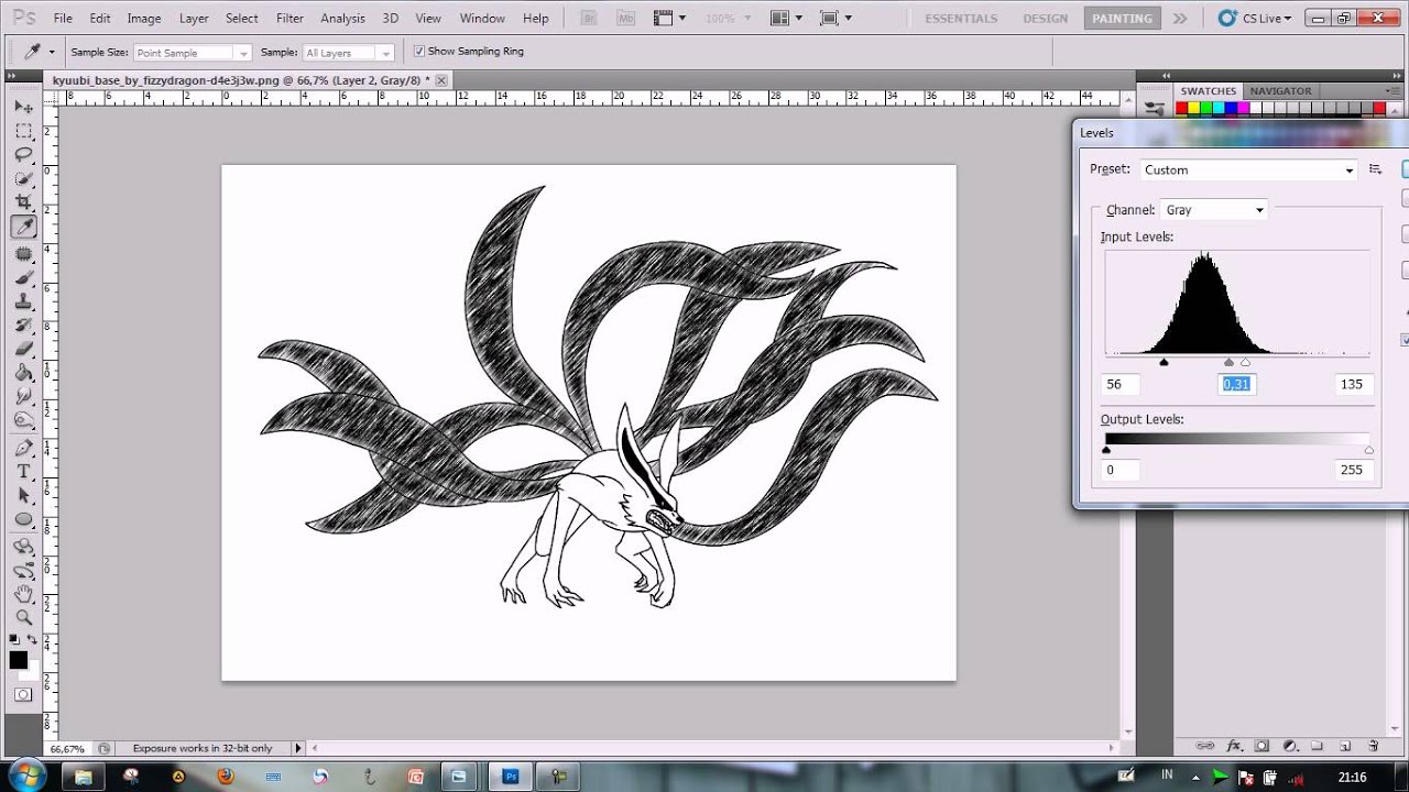  cara  membuat  Sketsa di  Photoshop  CS5 YouTube