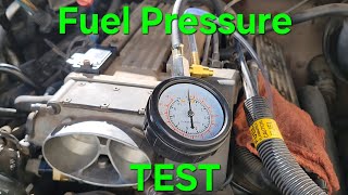 How to use a Fuel Pressure Gauge Shown on Camaro and Jeep