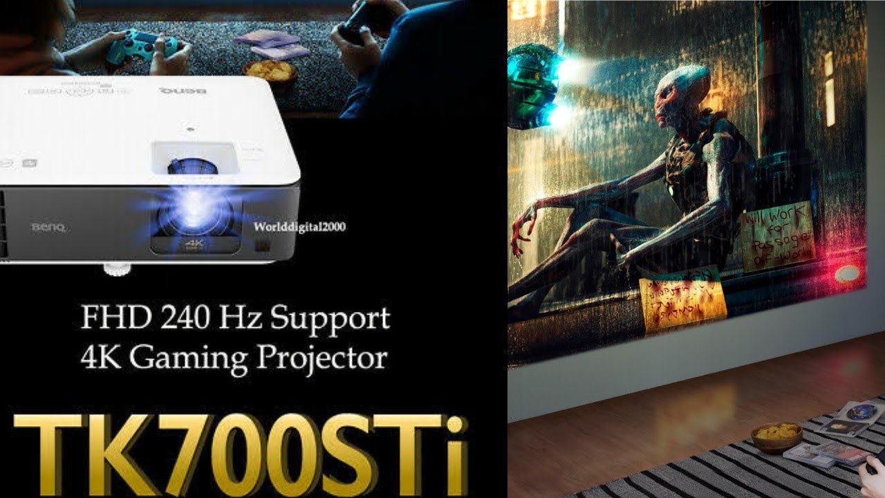 BenQ TK700STi projector Debuts with the lowest lag 4K gaming projector