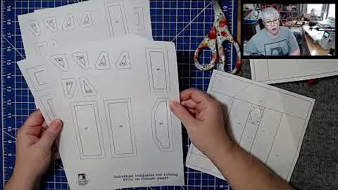 Candlestick Trivet - Foundation Paper Piecing with...