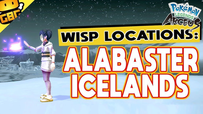 Alabaster Icelands Map Guide - Pokemon Legends: Arceus Guide - IGN