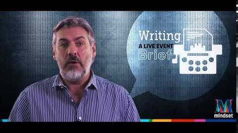 How to Brief an Event Agency Pt 1 - What