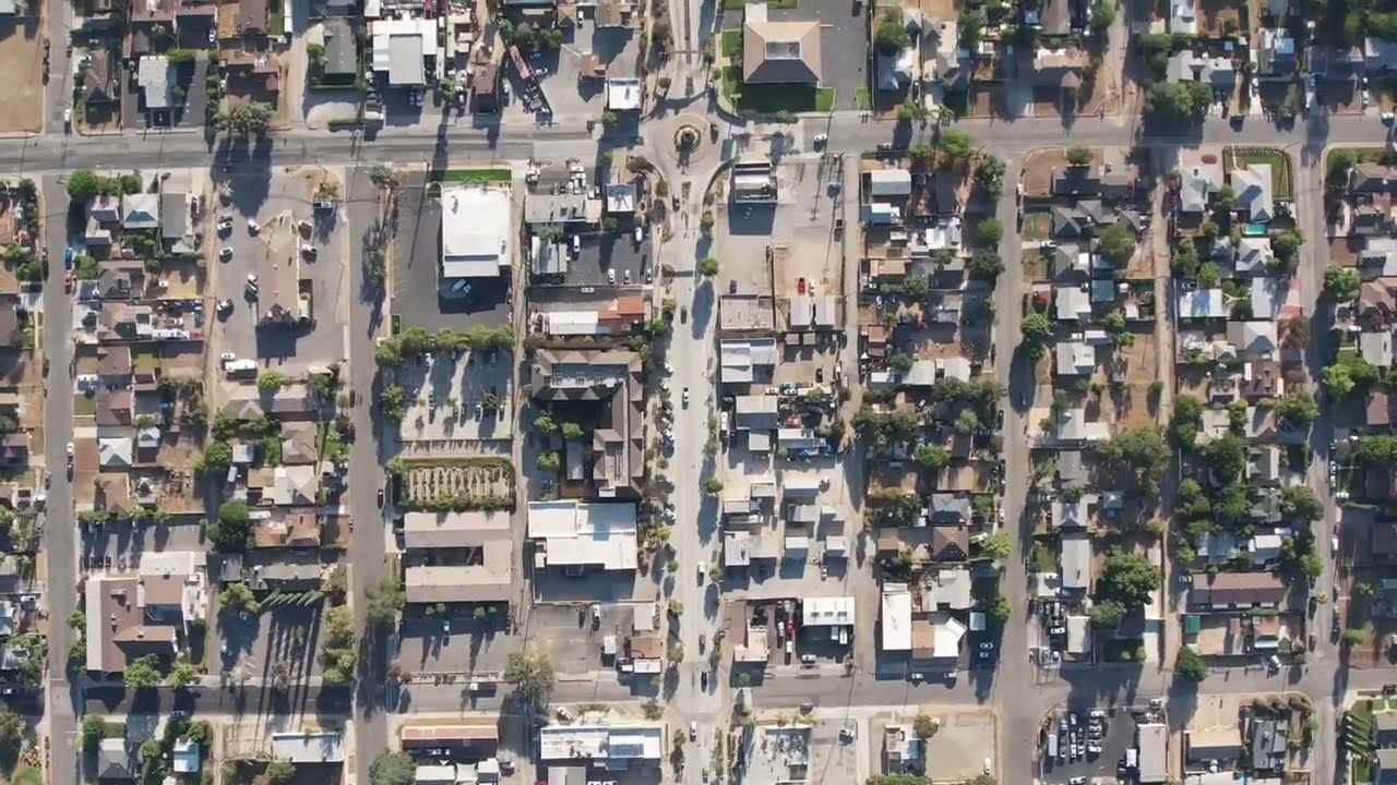 Flying over Yucaipa, California 