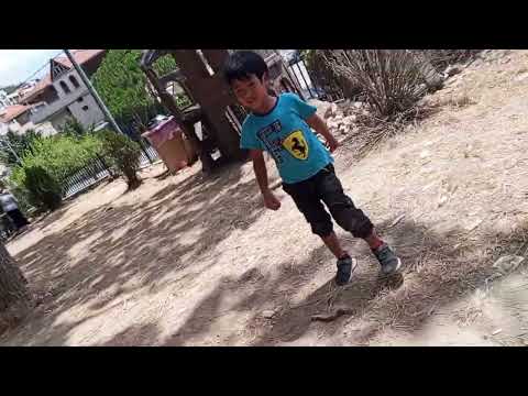 Walking my baby in the park playground