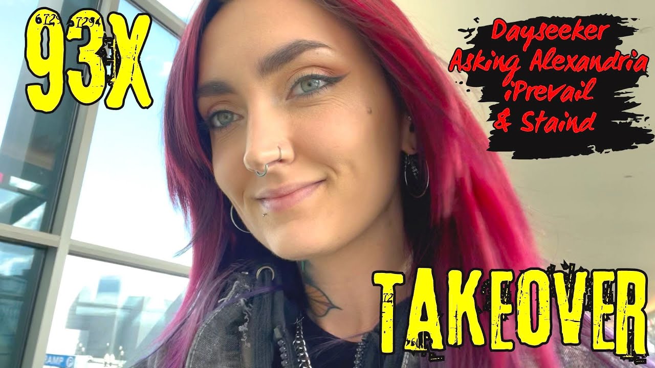 93X Takeover - Dayseeker, iPrevail, Asking Alexandria & Staind -  Concert Vlog