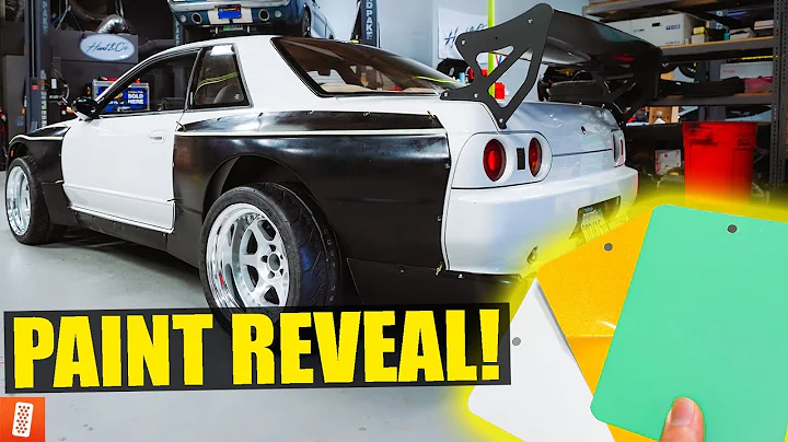 Building and Heavily Modifying a 1989 Nissan Skyline R32 GTS-T - Part 5 - Custom Mixing Paint Colors