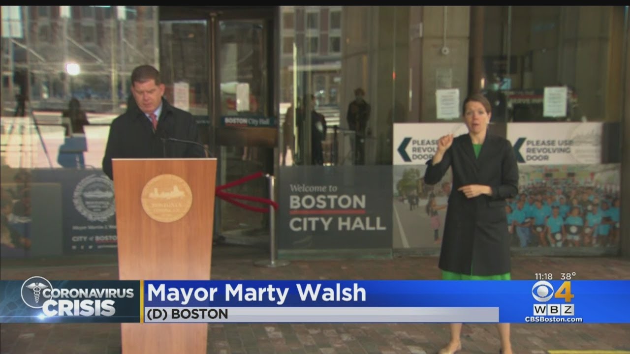 Boston Coronavirus Public Safety Message To Begin Being Broadcast Sunday