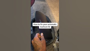 How to fix your automatic trashcan lid