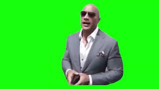 And I've Got To Say In All Honesty It's The Biggest Piece Of Dog Sh*T (The Rock Meme Green Screen)