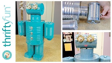 How to Make a Tin Can Robot