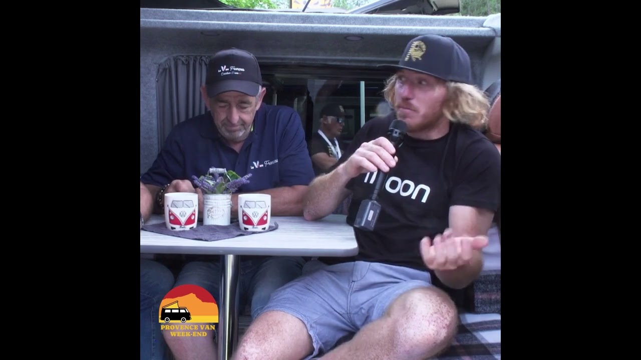 PREMIERE MONDIALE - #2 Interview Exclusive Moon roof et Le Van Français lors du PROVENCE VAN WEEKEND