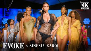 SINESIA KAROL 2023 Collection in Ultra 4K (OFFICIAL UNCUT SHOW), Miami Swim Week | EVOKE Runway