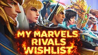 Characters I NEED in Marvel Rivals ASAP đđ„ (This Would Go CRAZY) #marvel #marvelrivals