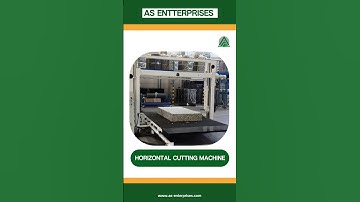 ASE | Horizontal Foam Cutting Machine | Automated Foam Cutting Solution