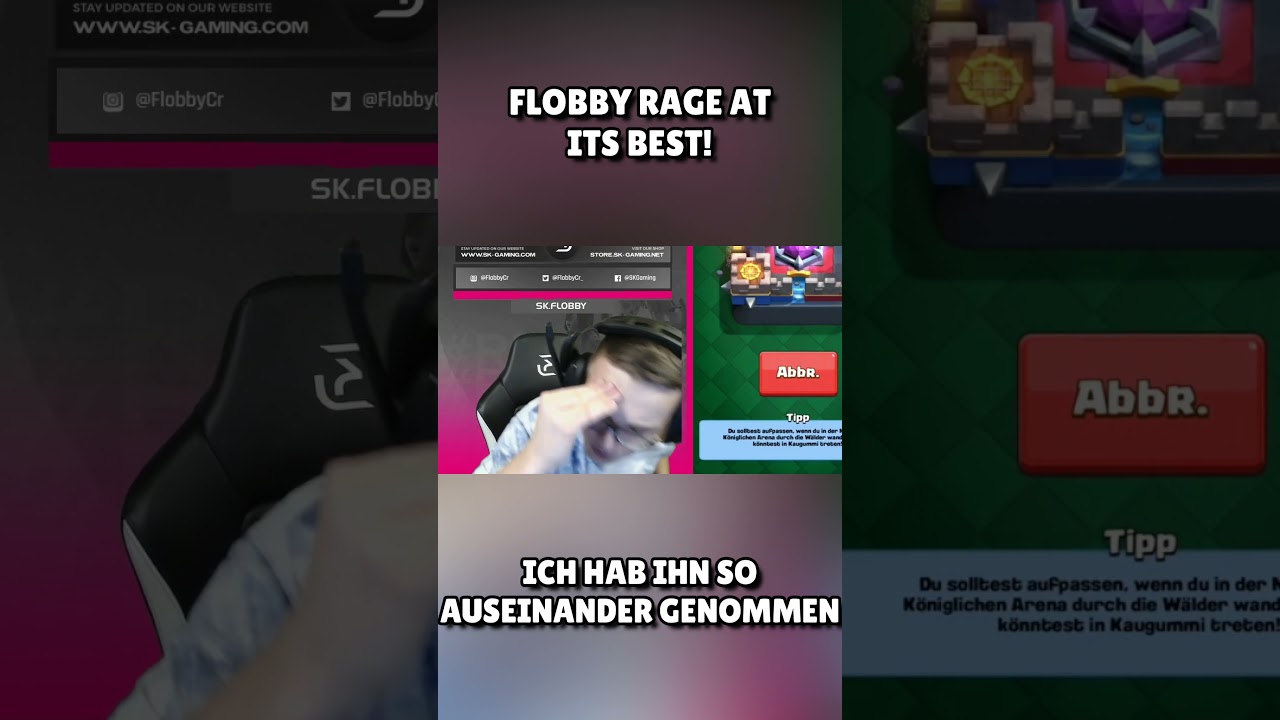 FLOBBY RAGE AT IT´S BEST! 😂 