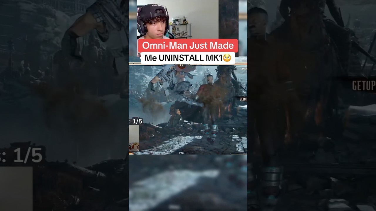 Омни-Мэн просто опозорил меня!😳😂 -Mortal Kombat 1 
