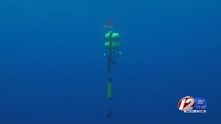 Device developed at URI used to record video of deep-sea sharks
