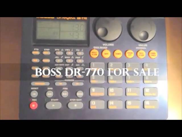 Drummachine Boss Dr 770 For Sale