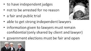 2013 session 8 The rule of law
