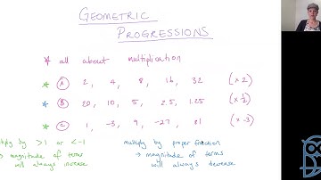 Live Lesson: AS Pure Mathematics P1 - Geometric Progressions