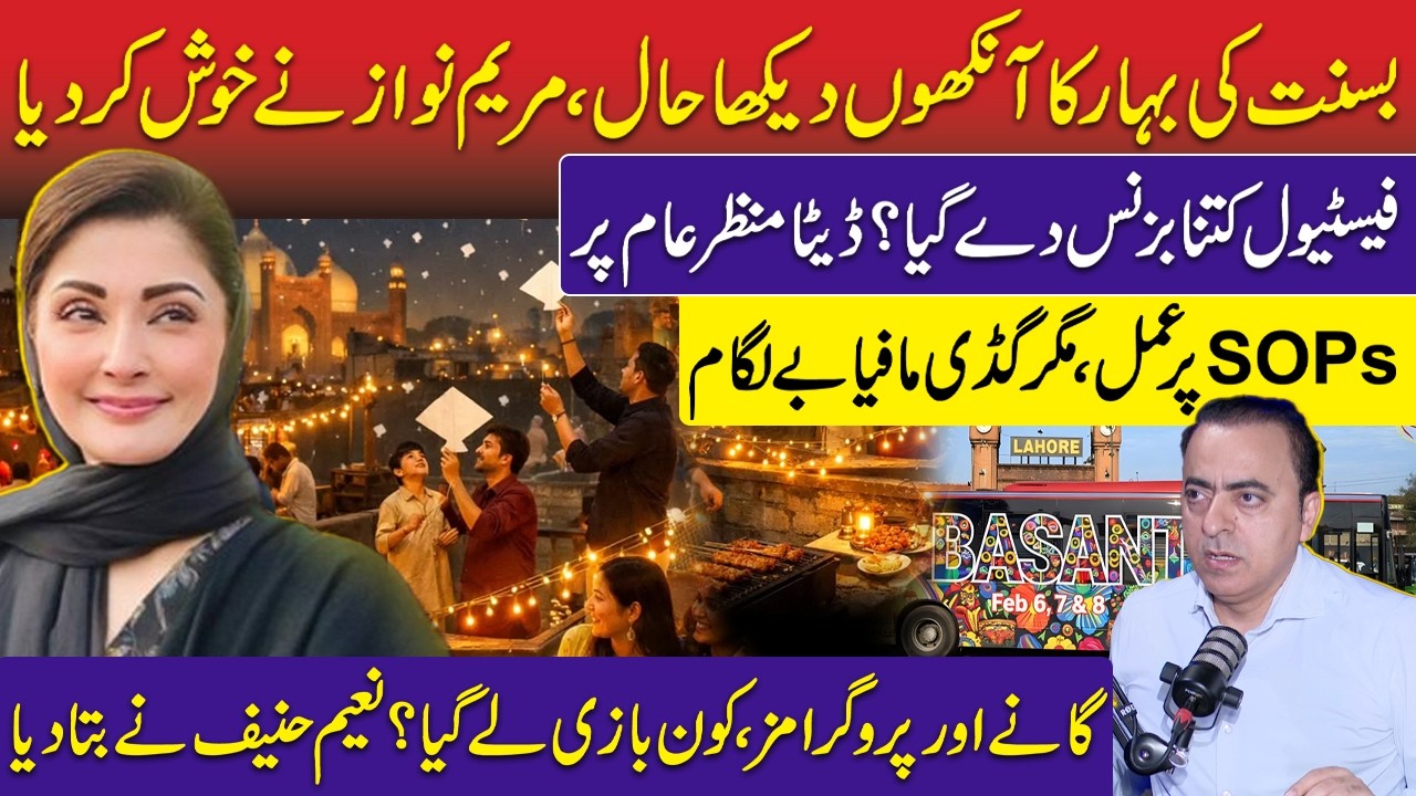 Maryam Nawaz Basant Plan Successful – Surprising Scenes in Androon Lahore on Festival | CM Punjab