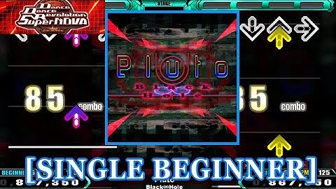 【DDR SN2】 Pluto / Black∞Hole [SINGLE BEGINNER] 譜面確認+Clap
