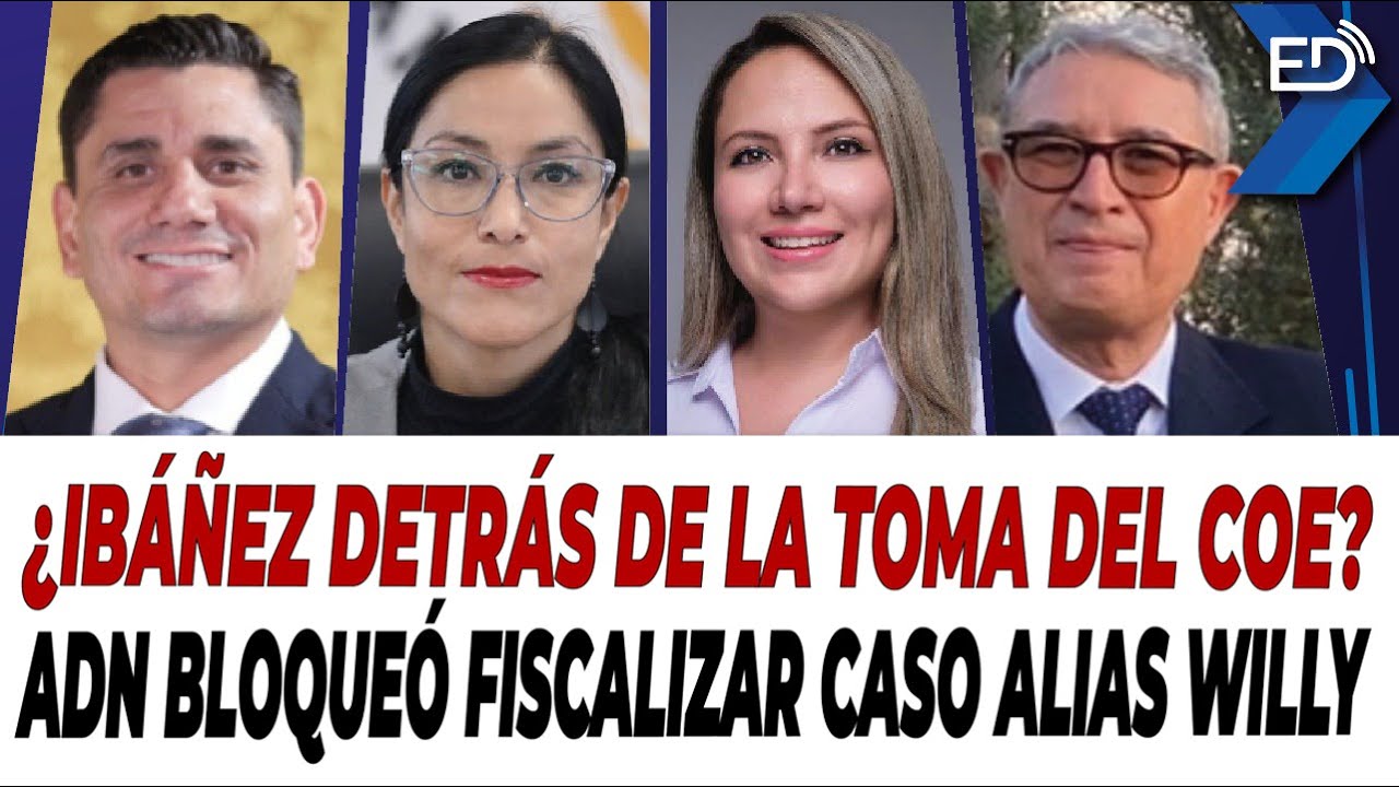 🔴EN VIVO 🔴 ¿Ibáñez detrás de la toma del COE? | ADN bloqueó fiscalizar Caso Alias Willy | 16/01/2026