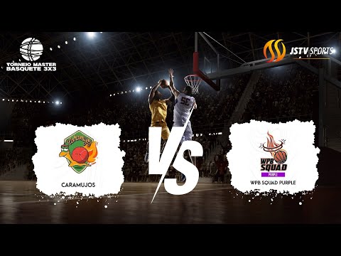 Caramujos x WPB SQUAD PURPLE 40+ | Torneio Master de Basquete 3x3