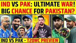 Download Lagu INDIA VS PAK: ULTIMATE WAR! BIG CHANCE FOR PAKISTAN? IND VS PAK - T20 WC MATCH PREVIEW #indvspak MP3
