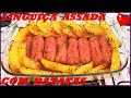 COMO PREPARAR LINGUIÇA ASSADA COM BATATAS. SUPER FÁCIL!!