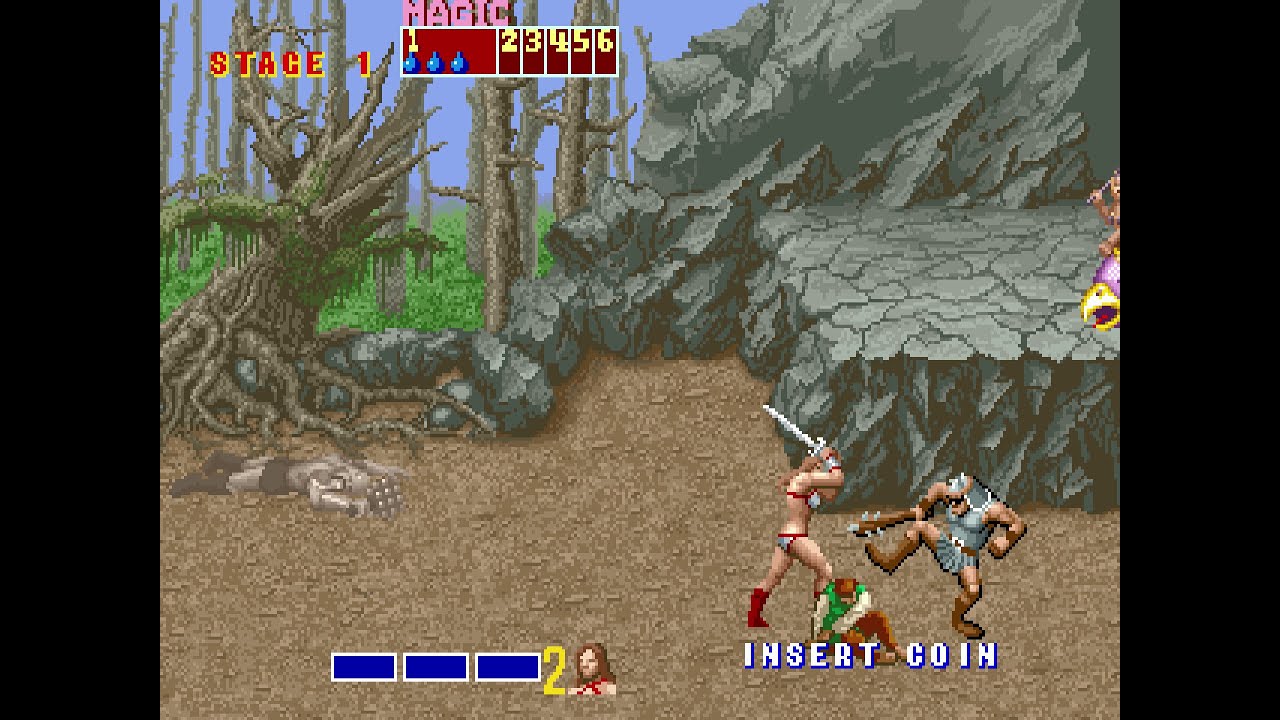 Golden Axe - Arcade Longplay (Tyris Flare)