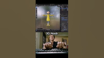 3D Noob VS Pro Artists 🏆 #shorts #blender #3d #animation #3danimation