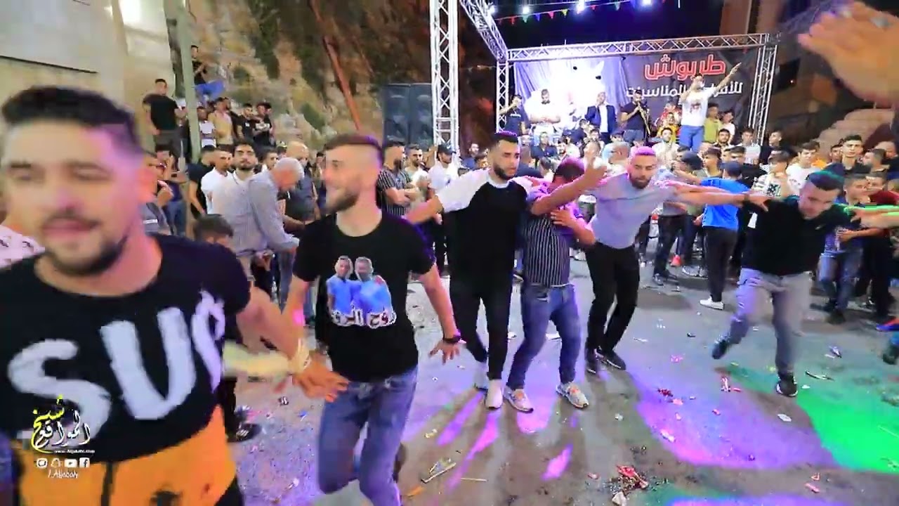 دبكة يرغول  سهرة العريس عبيدة الداموني  - الفنان حافظ موسى - مخيم العين 2022