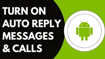 How To Turn On The Auto Reply The Text Messages And Call On The Android