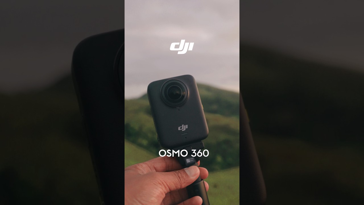 Обзор DJI Osmo 360 во время пробежки по пересеченной местности 