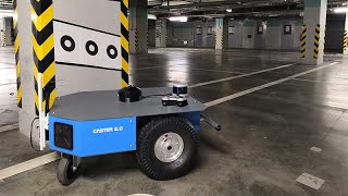 Caster | Testing of docking algorithm for autonomous robot charging