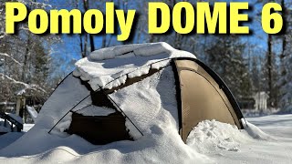 FREE STANDING HOT TENT Pomoly Dome 6 WORTH THE MONEY OR JUST FUNNY