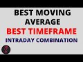 BEST MOVING AVERAGE  BEST TIME FRAME  INTRADAY