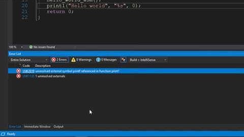 HOW TO Fix Unresolved external symbol printf in Assembly x64 project