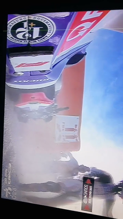 Martin Out! Moto GP valencia 2023