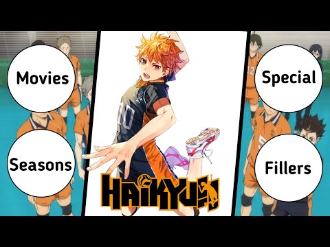Haikyuu Anime Watch Order Guide - by CHEM0007