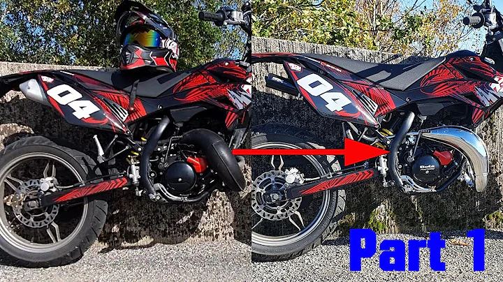 Voca racing exhaust installation| Part 1 (am6)