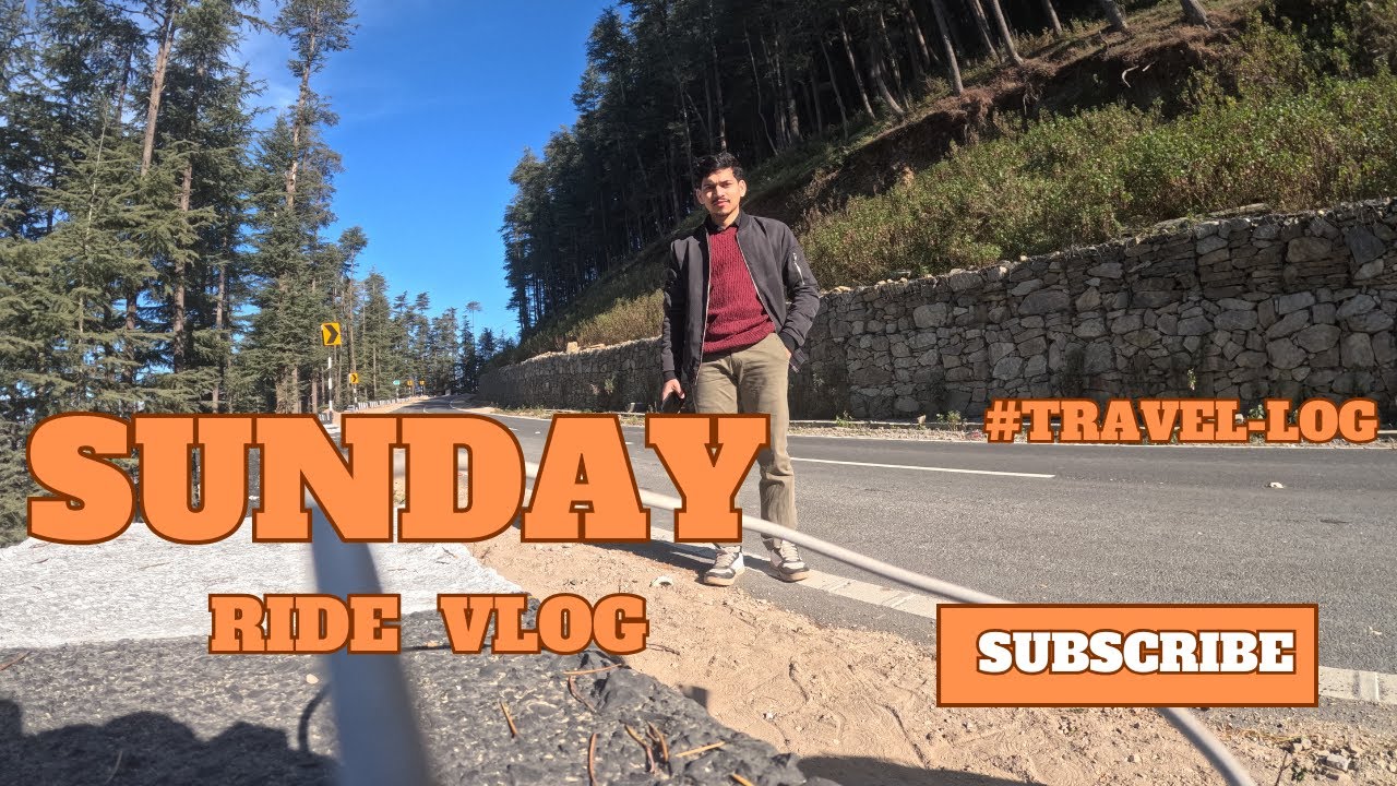 Sunday Escape: Ride to Shillai 🏍️🌄