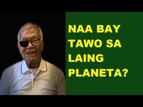 PERSPECTIVE BY ATTY. REUBEN CANOY: NAA BAY TAWO SA LAING PLANETA?