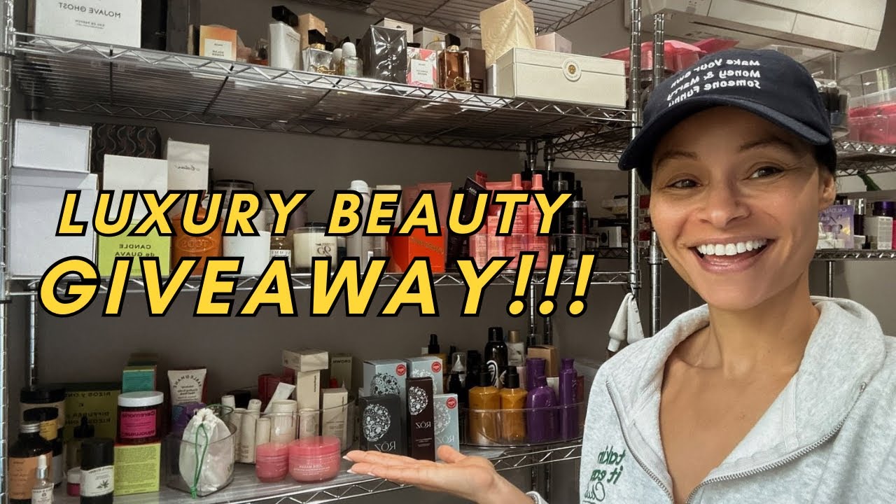 HUGE Luxury Beauty Giveaway! | Win My Favorite Must-Haves - YouTube