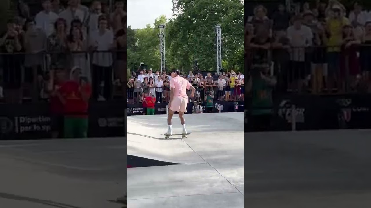 Nyjah Huston - World Street Skateboarding Rome 2022