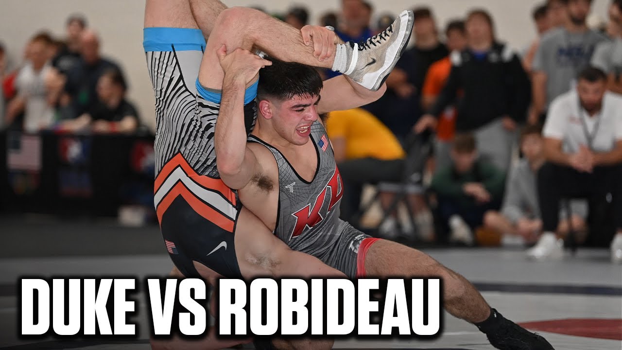 PJ Duke vs Landon Robideau | 2025 U20 World Team Trials Finals